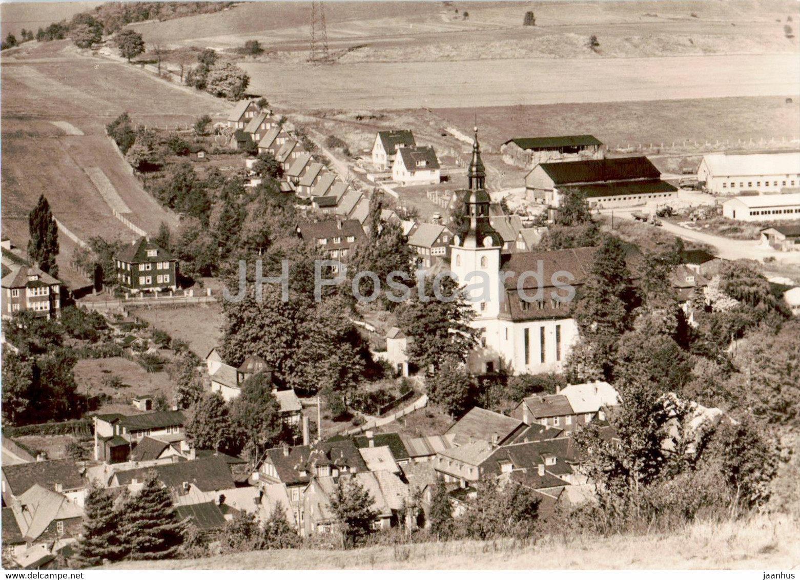 Hohenluftkurort Oberweissbach - Thur Wald - 1 - Old Postcard - Germany DDR - Unused - Oberweissbach