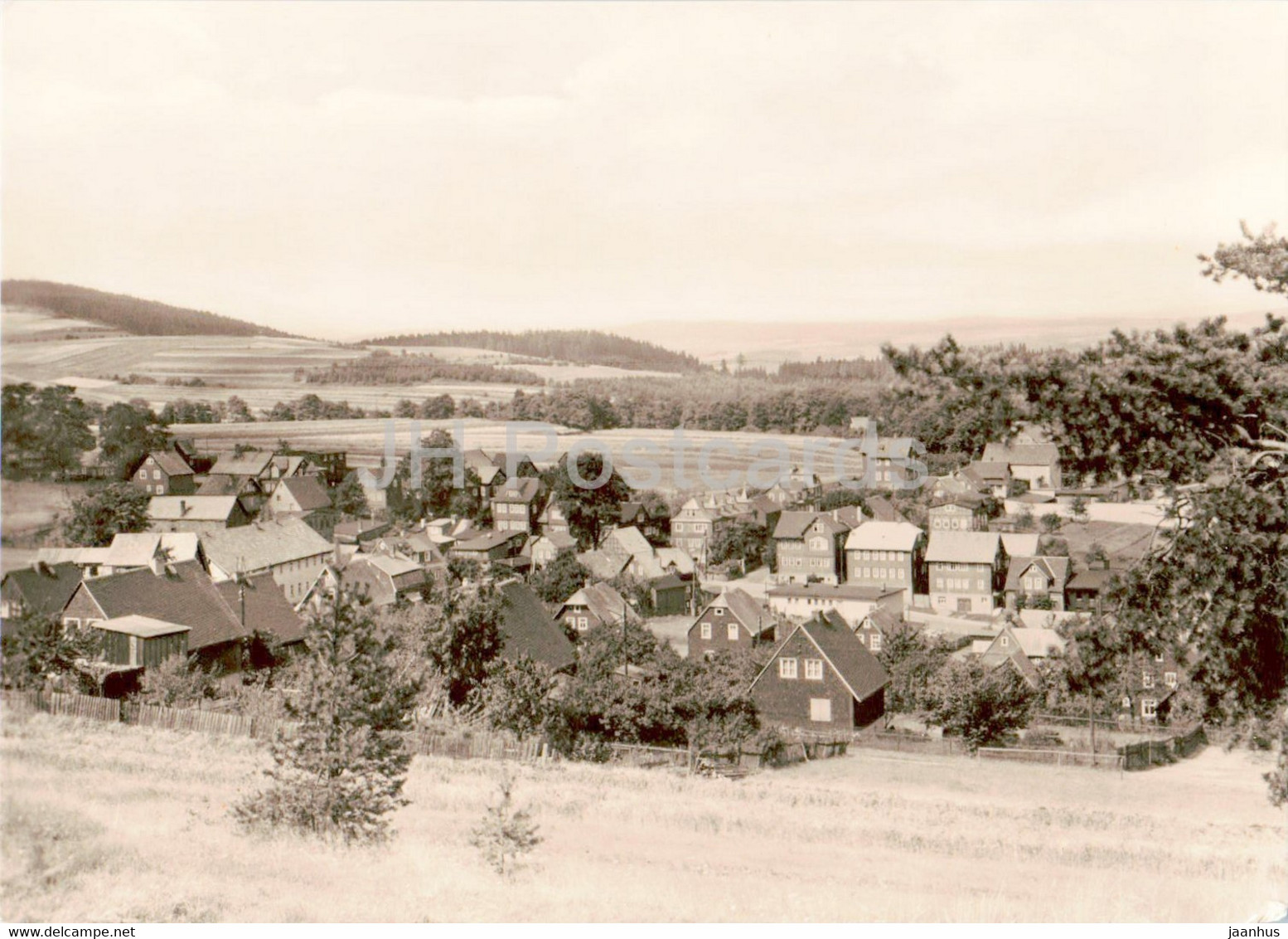 Hohenluftkurort Oberweissbach - Thur Wald - 2 - Old Postcard - Germany DDR - Unused - Oberweissbach