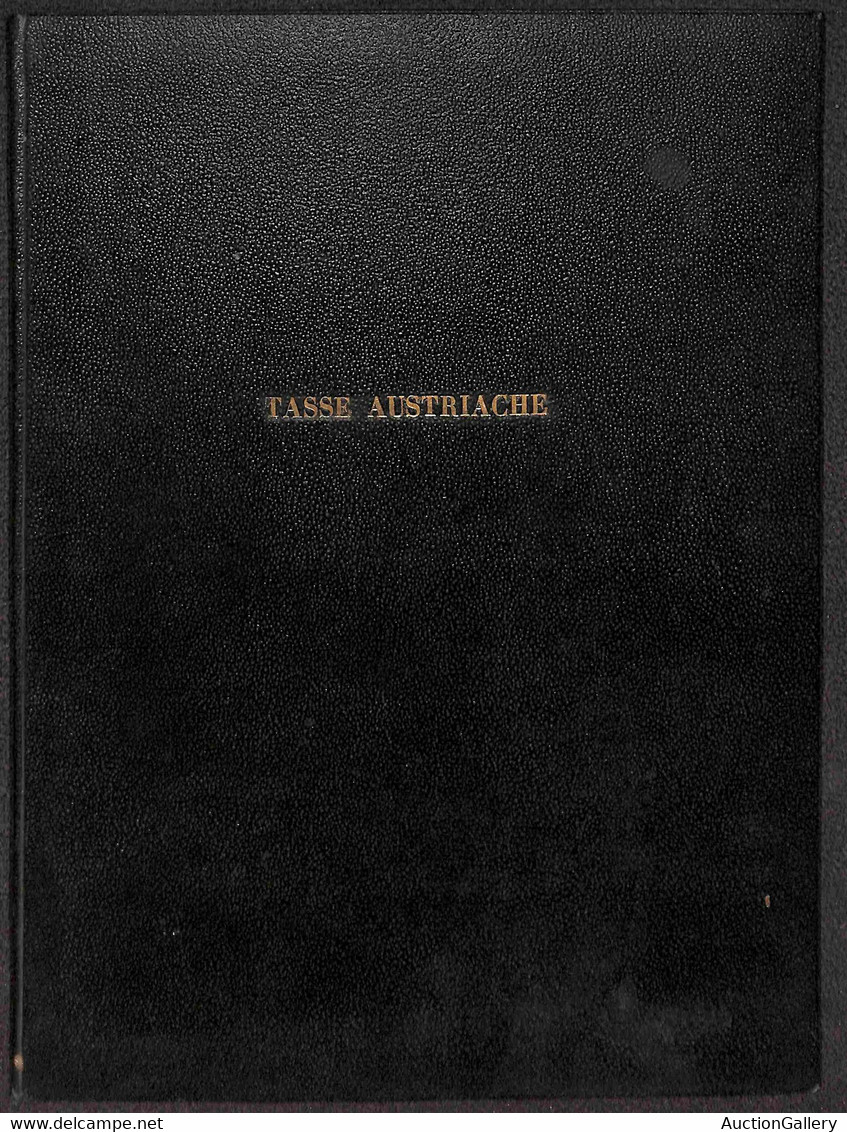 Antichi Stati Italiani - Lombardo Veneto - 1858 - Vienna 7.10/Milano 27.10 - Ramo Poste - Computo Delle Tasse Postali In - Autres & Non Classés