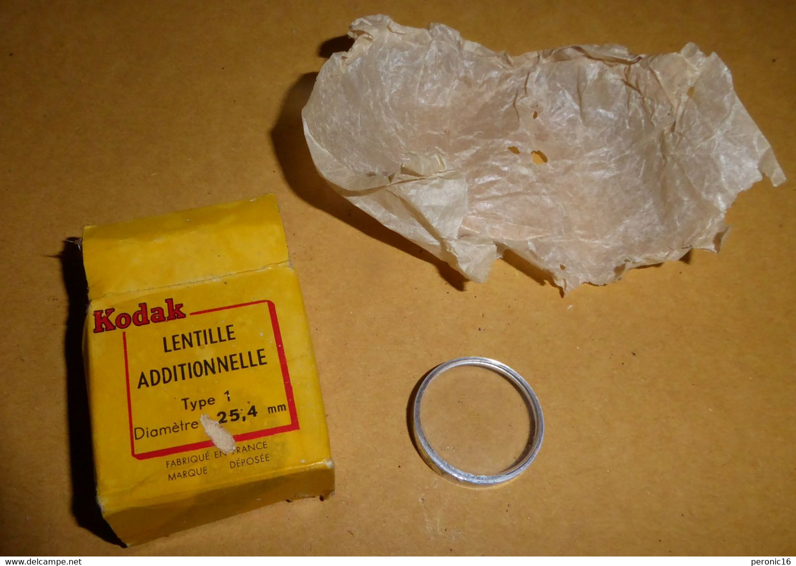 KODAK : Lentille Additionnelle Type 1, Diamètre 25,4 Mm - Lenti