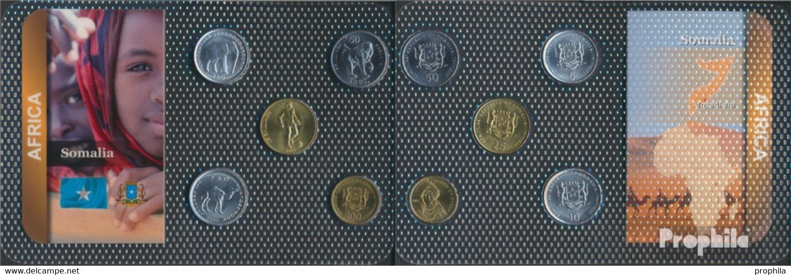 Somalia Stgl./unzirkuliert Kursmünzen Stgl./unzirkuliert Ab 1999 5 Shillings Bis 100 Shillings - Somalia