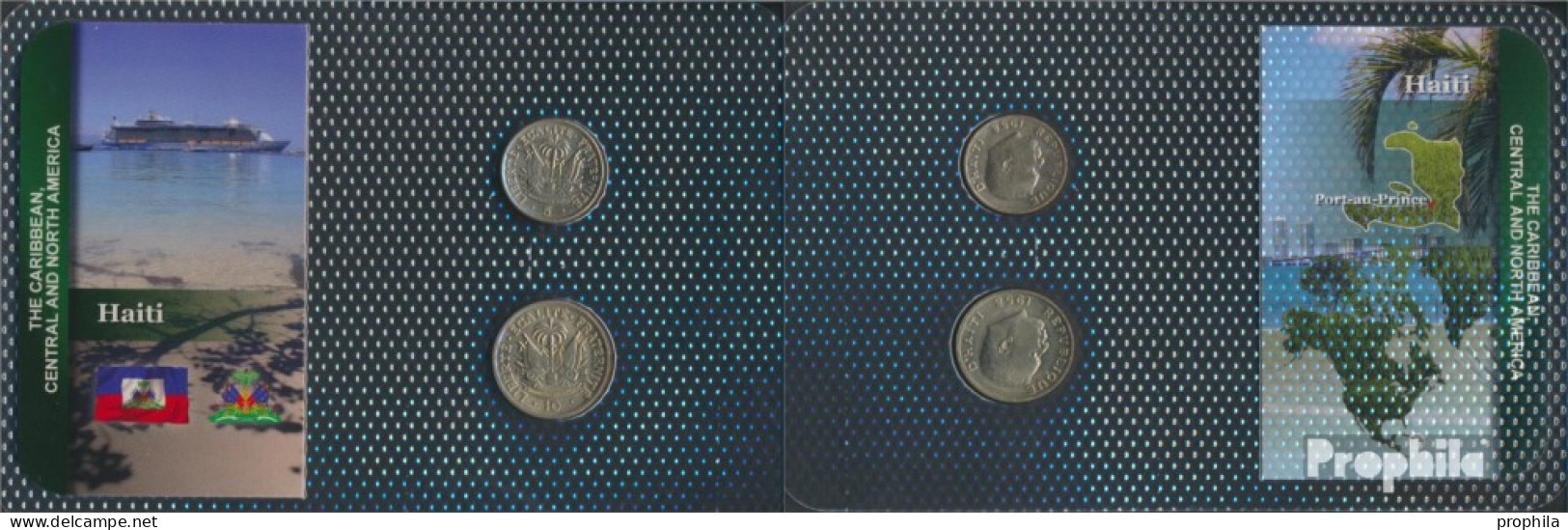 Haiti Stgl./unzirkuliert Kursmünzen Stgl./unzirkuliert Ab 1958 5 Centimes Bis 10 Centimes - Haiti