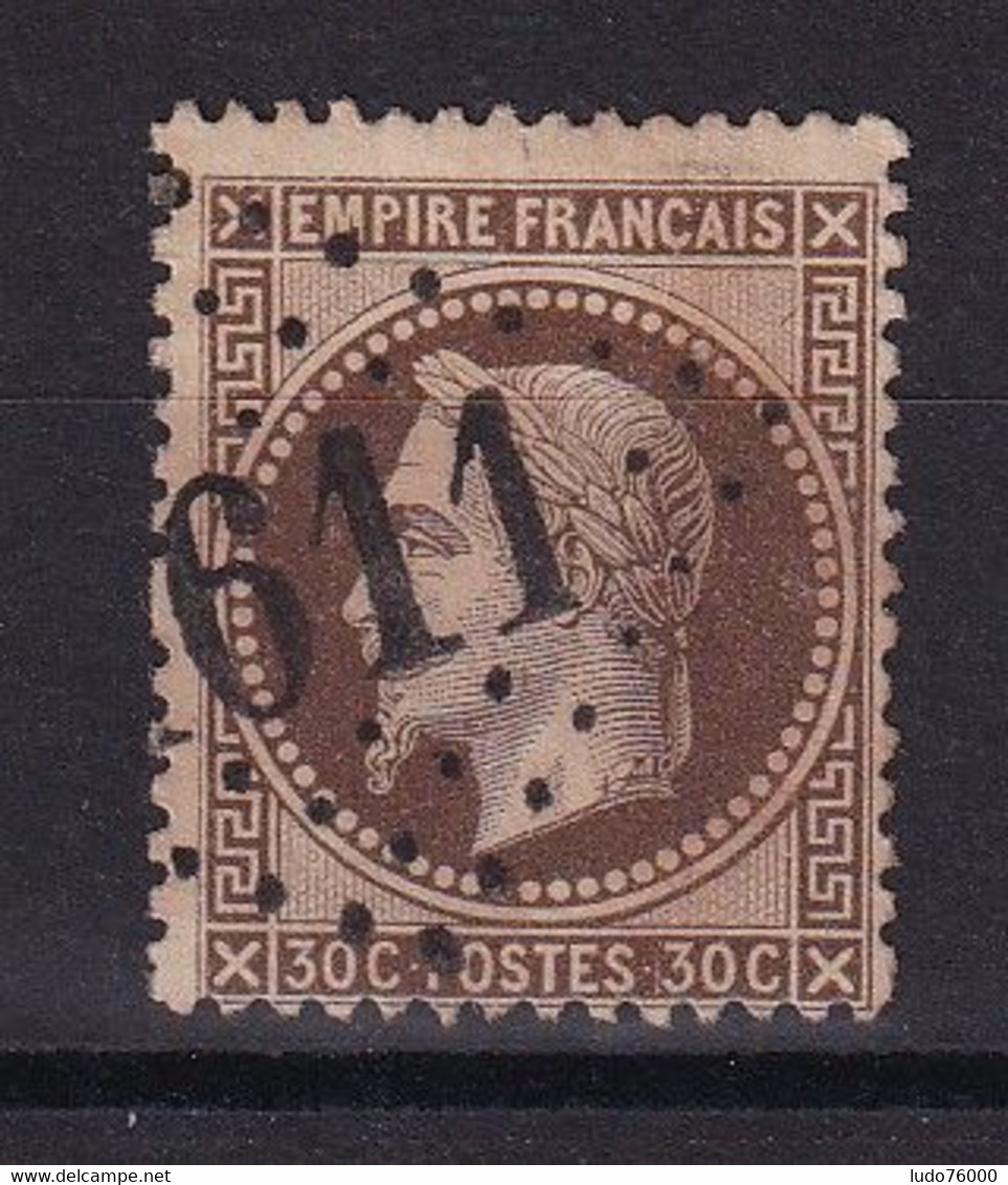 D 369 / LOT NAPOLEON N° 30 OBL COTE 25€ - 1863-1870 Napoleone III Con Gli Allori