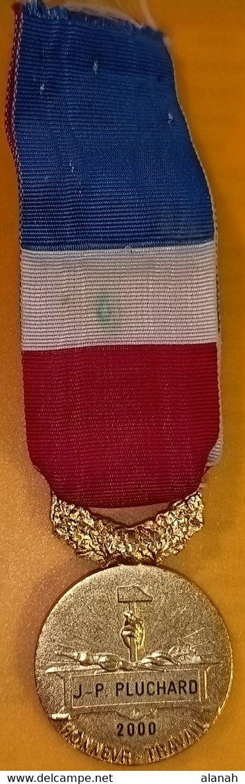 Médaille Travail Avec Palme Et Rosette - France