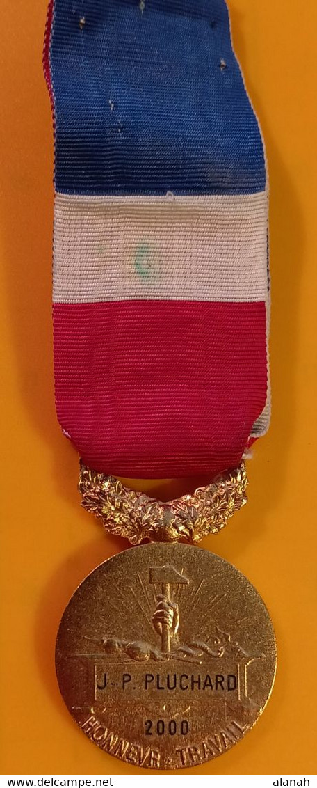 Médaille Travail Avec Palme Et Rosette - France