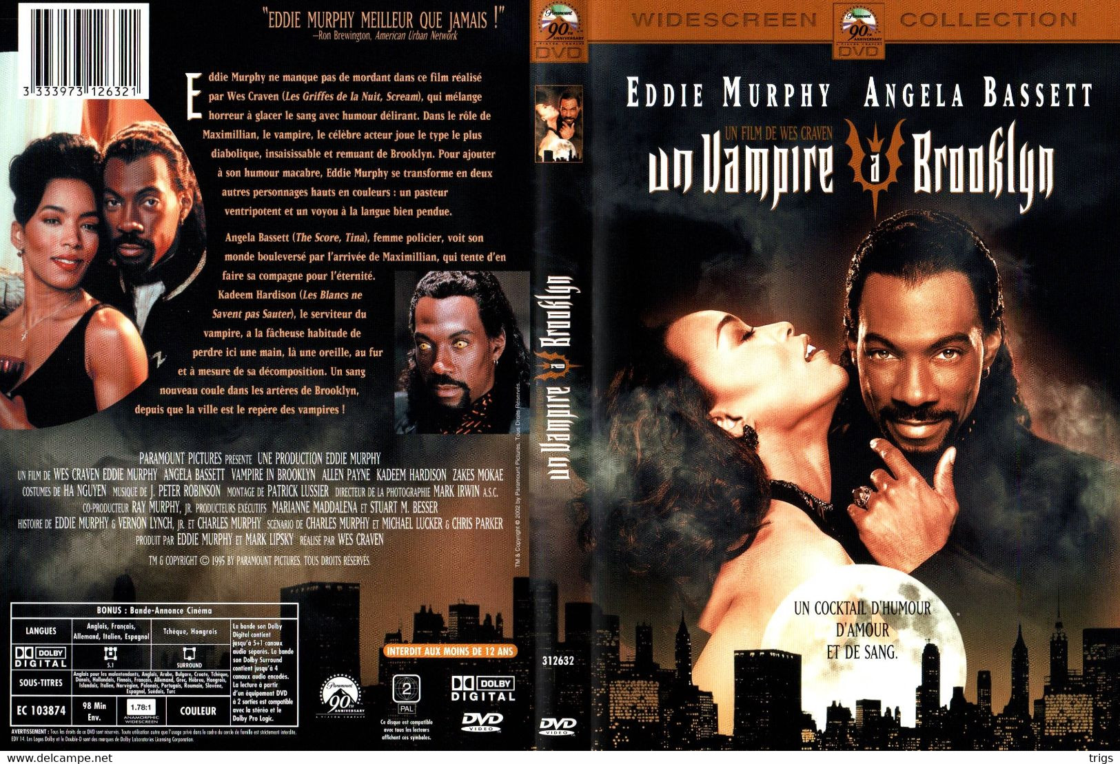 DVD - Un Vampire à Brooklyn - Horror