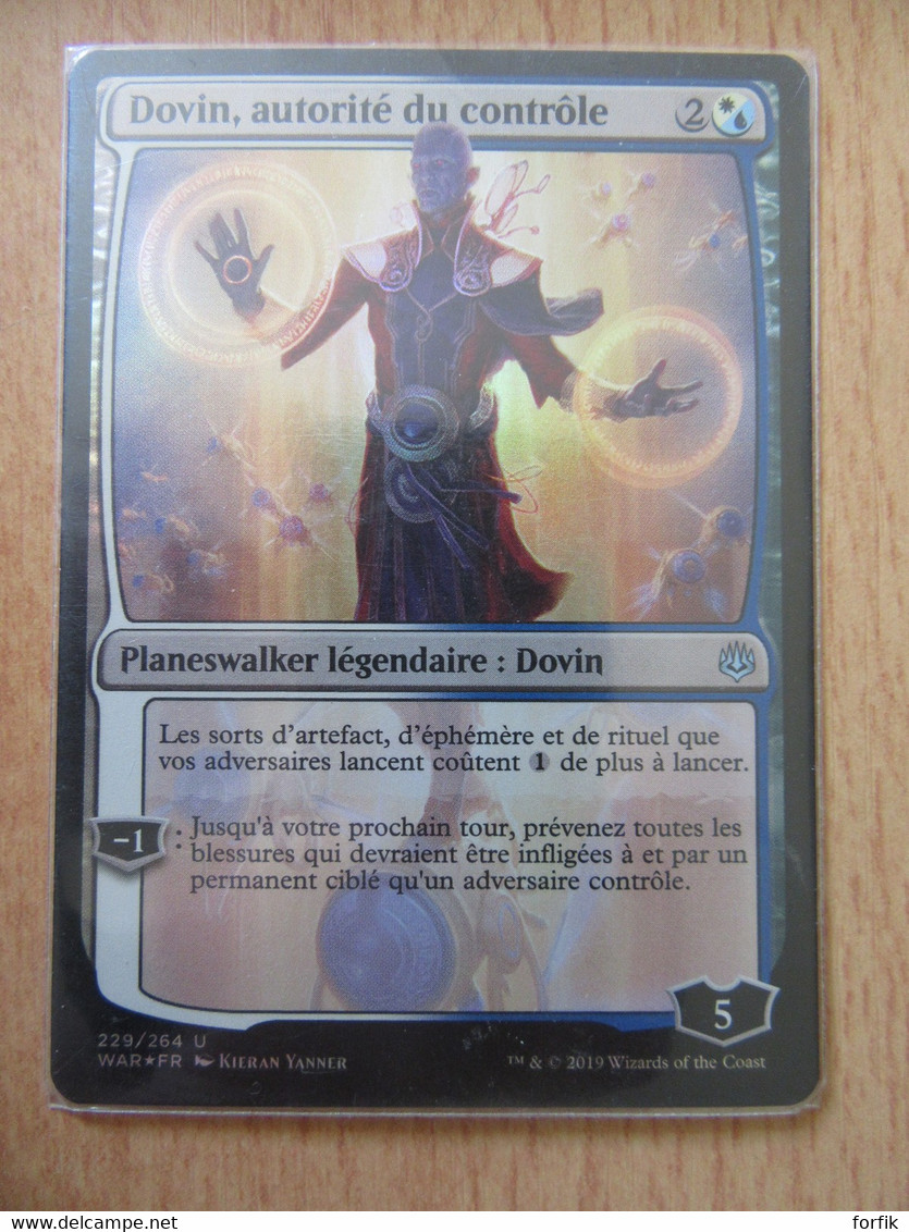 Magic The Gathering - Dovin, Autorité Du Contrôle (Dovin, Hand Of Control) FOIL FR - Guerre Des Planeswalkers - TBE - Cartes Or