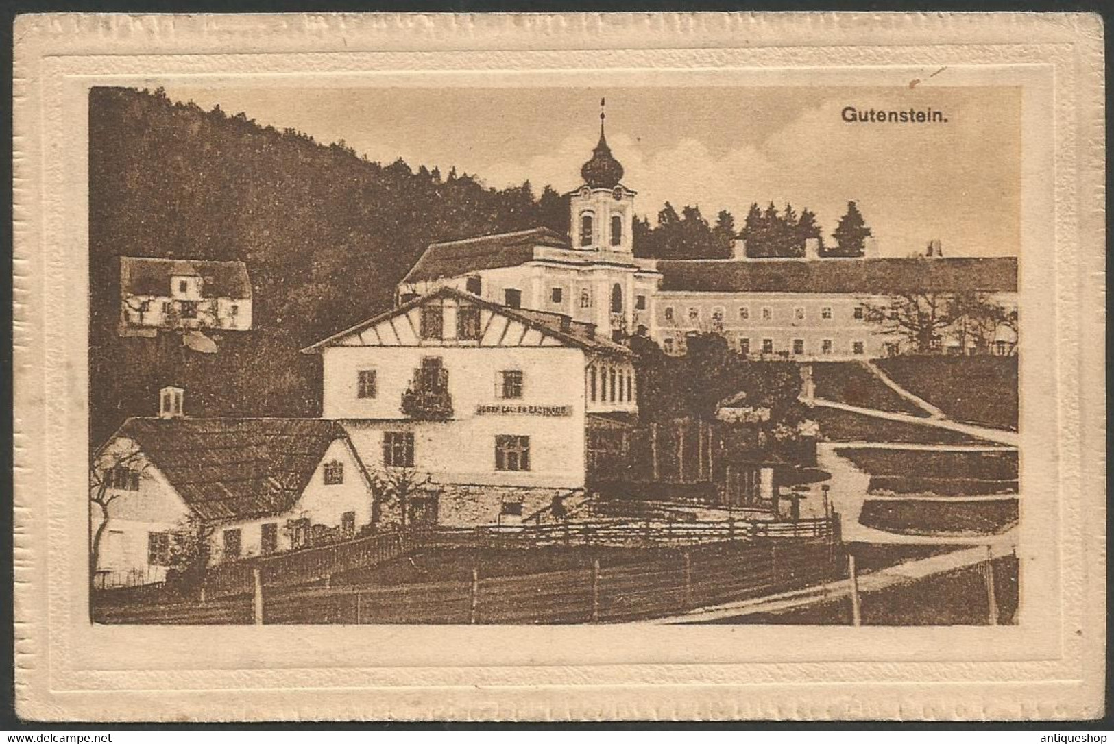 Austria-----Gutenstein-----old Postcard - Gutenstein