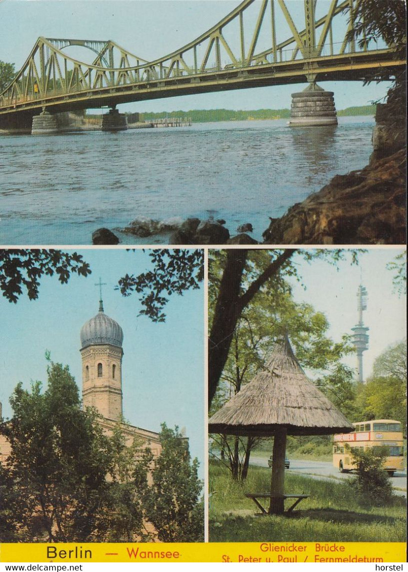 D-14109 Berlin - Alte Ansichten - Glienicker Brücke - St. Peter Und Paul - Fernmeldeturm - BVG Bus - Zehlendorf