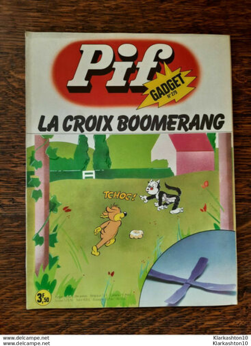 Magazine Pif Gadget N° 279 / Juin 1974 - Pif Gadget