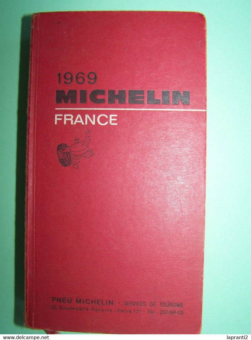 GUIDE MICHELN. ANNEE 1969. - Michelin-Führer