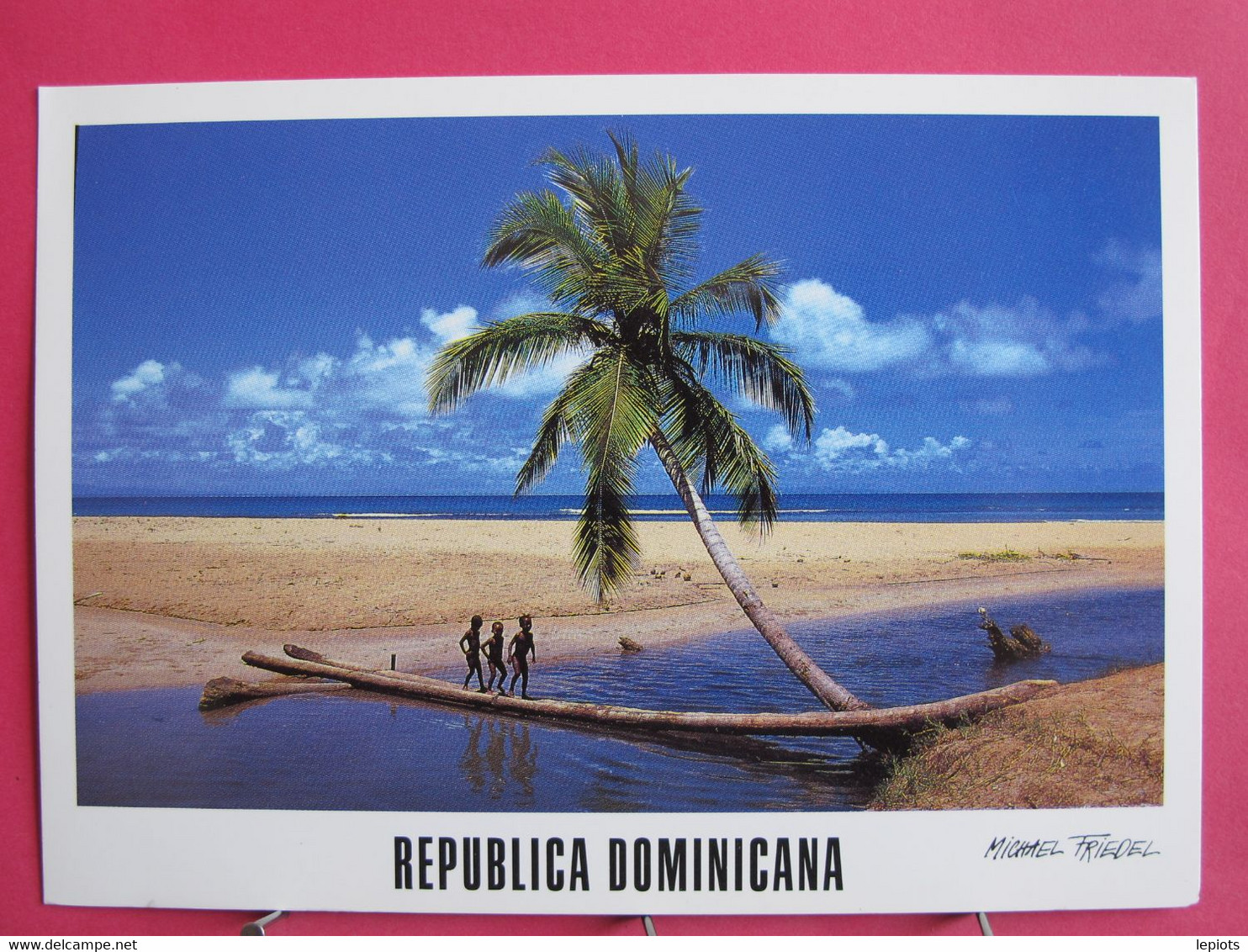Visuel Très Peu Courant - République Dominicaine - Samaná - Enfants - R/verso - Dominicaine (République)