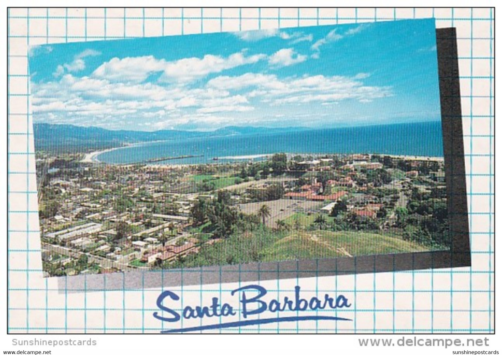 California Santa Barbara Panoramic View - Santa Barbara