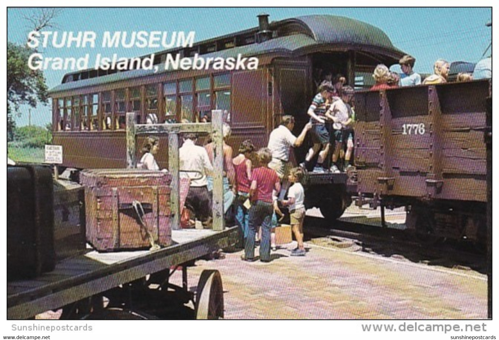 Nebraska Grand Island Stuhr Museum Of The Prairie Pioneer Steam Train - Grand Island