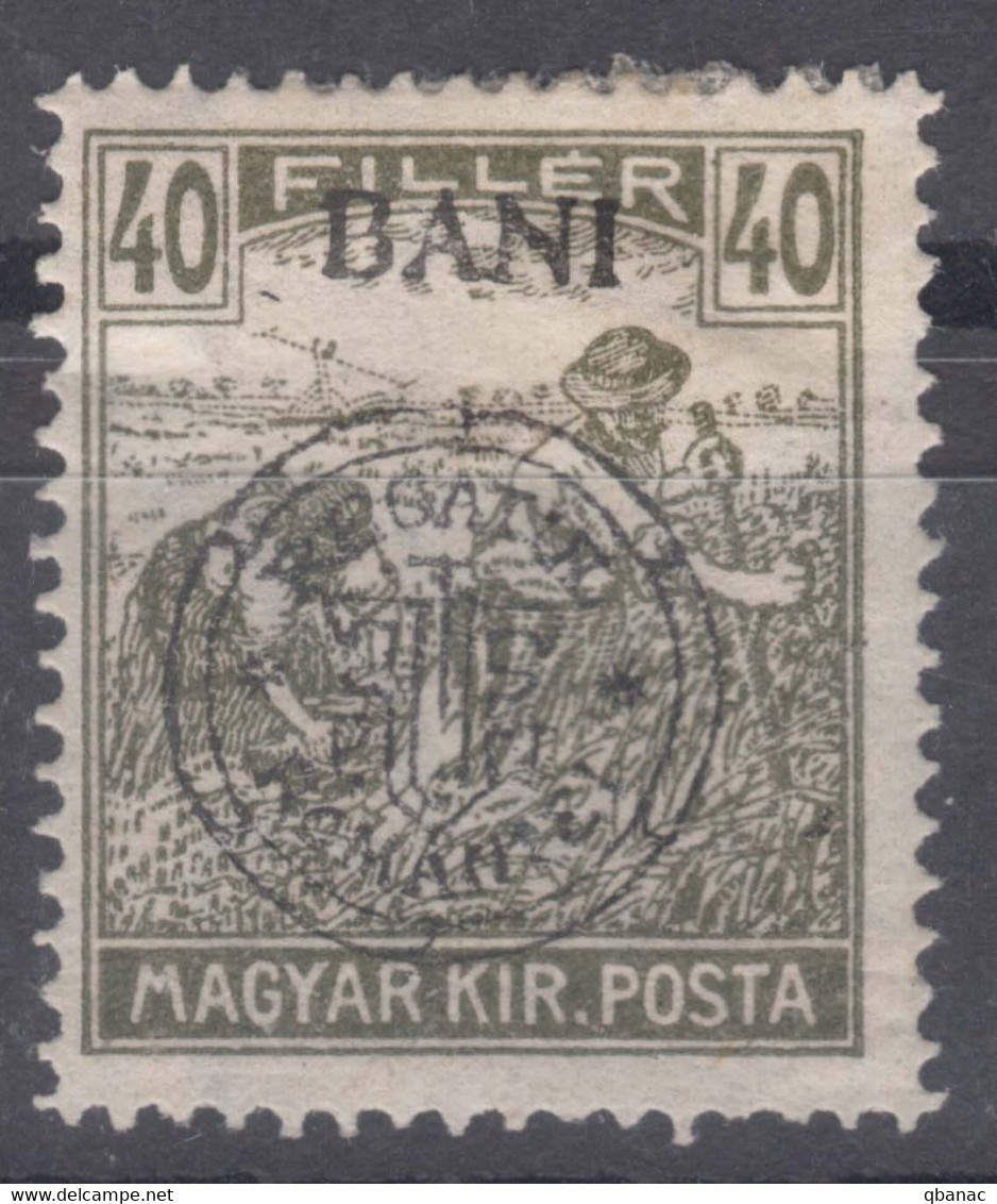 Romania Overprint On Hungary Stamps Occupation Transylvania 1919 Mi#36 I Mint Hinged - Transsylvanië