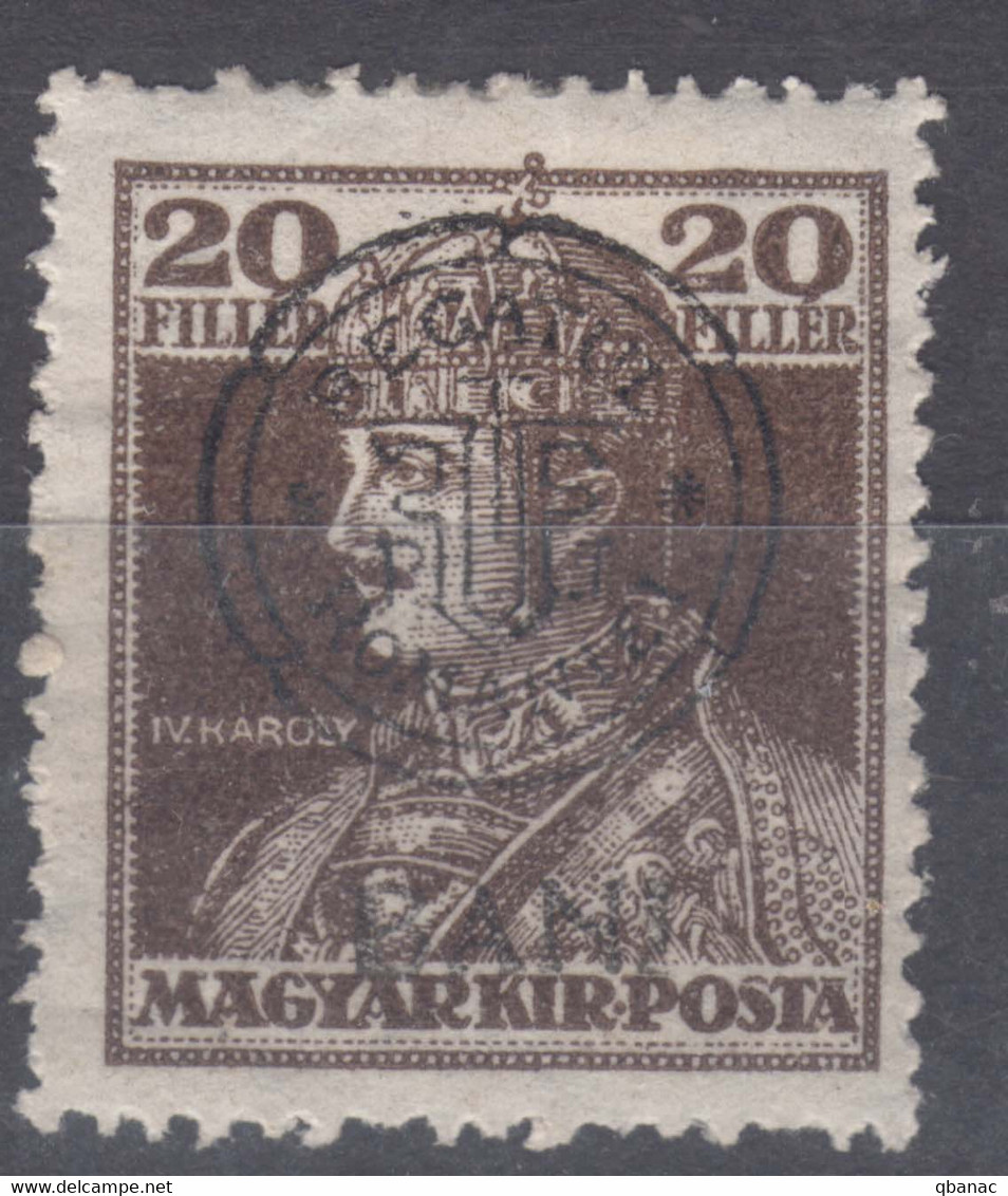 Romania Overprint On Hungary Stamps Occupation Transylvania 1919 Mi#47 I Mint Hinged - Transsylvanië