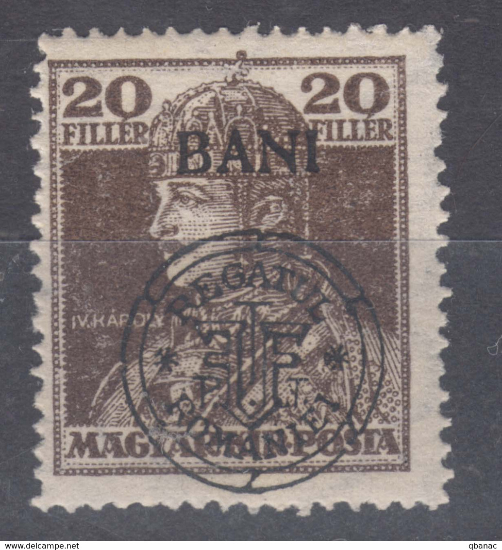 Romania Overprint On Hungary Stamps Occupation Transylvania 1919 Mi#47 I Mint Hinged - Transylvanie