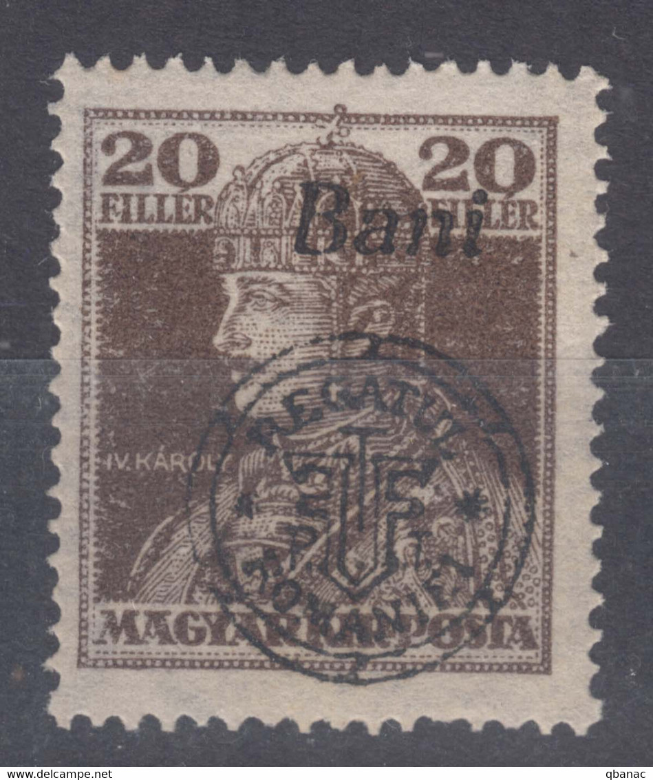Romania Overprint On Hungary Stamps Occupation Transylvania 1919 Mi#47 II Mint Never Hinged - Transsylvanië