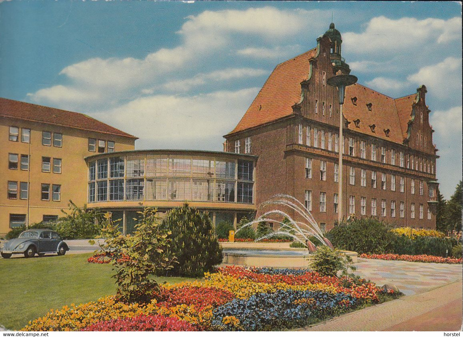 D-13437  Berlin - Reinickendorf - Rathaus In Wittenau - Car - VW Käfer - Reinickendorf