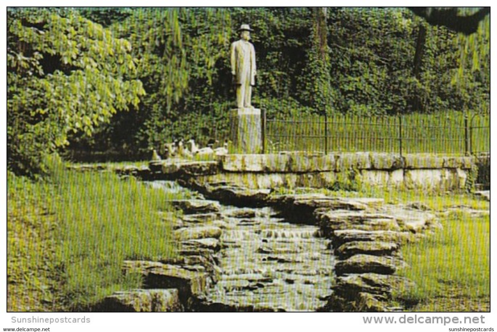 Tennessee Lynchburg Jack Daniels Distillery Jack Daniel's Statue Annd Spring - Lynchburg