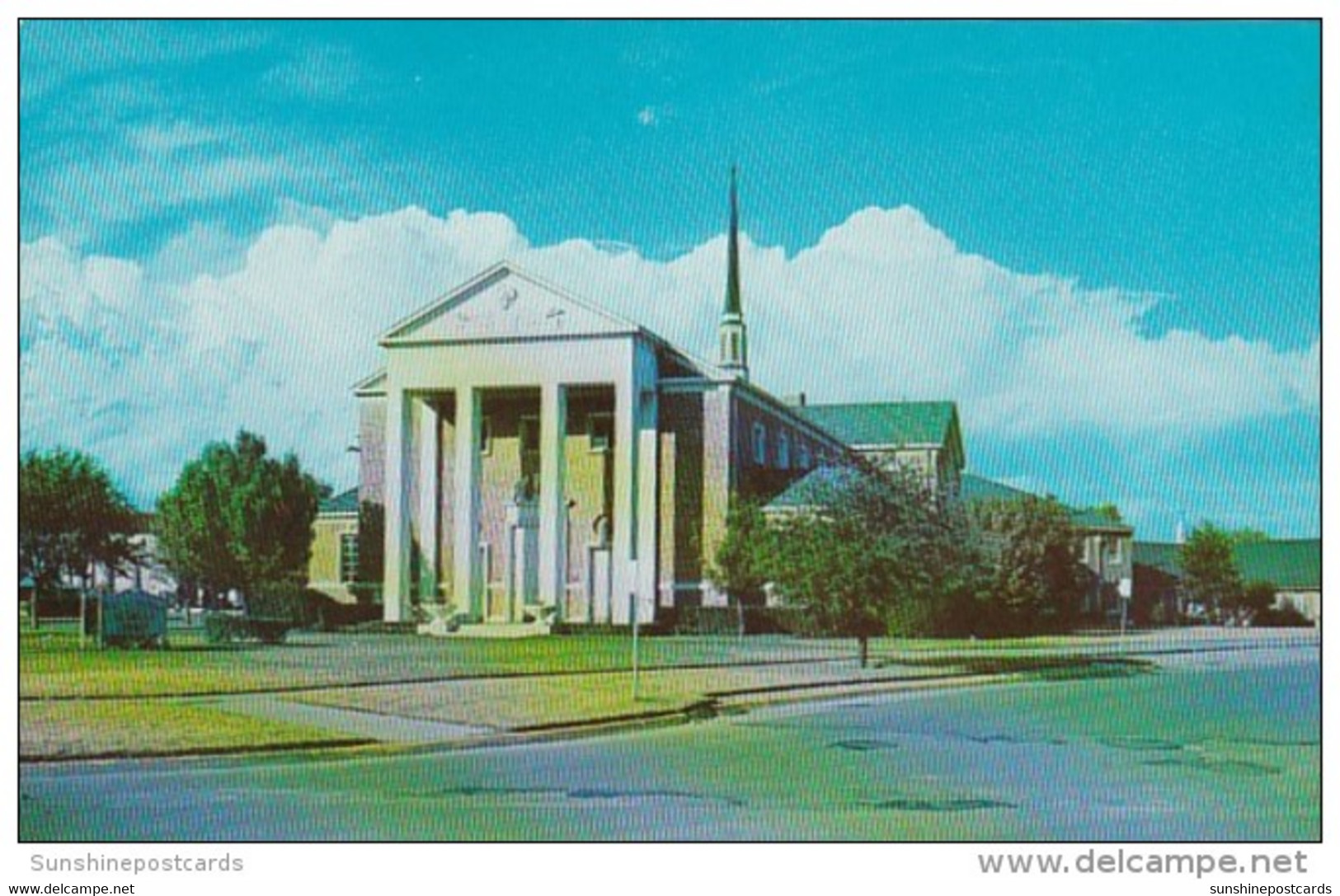 Texas Dallas University Park Methodist Church Preston Road At Caruth - Dallas