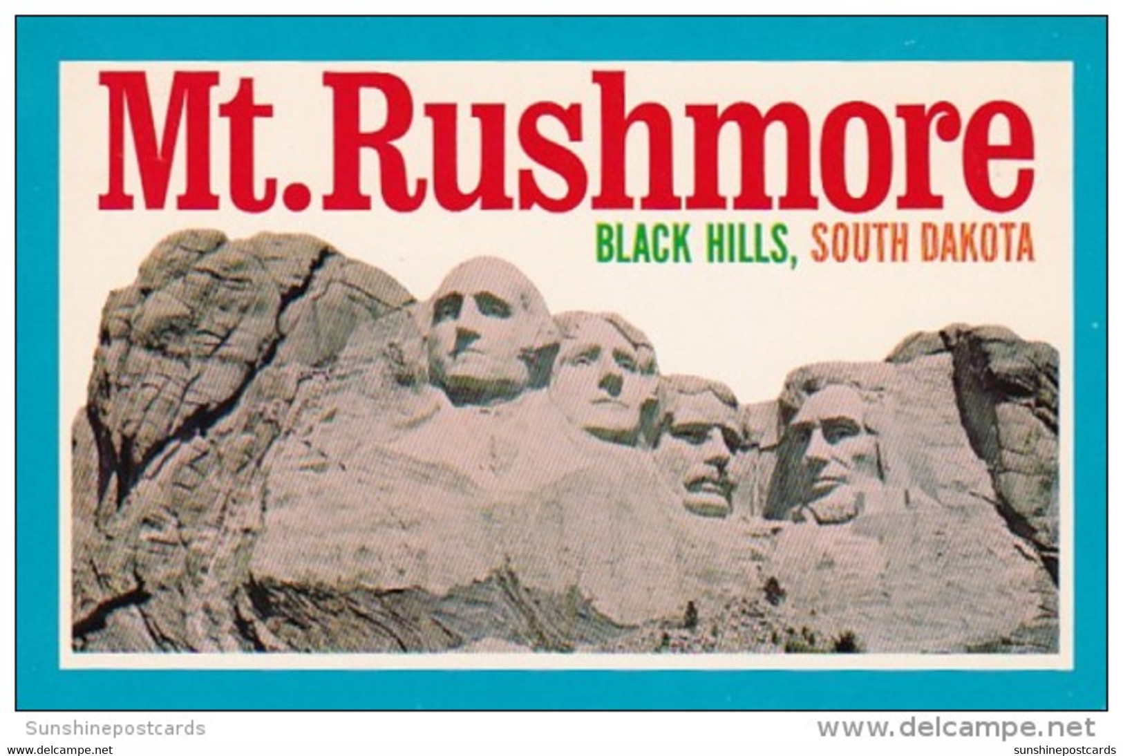 South Dakota Black Hills Mount Rushmore National Memorial - Mount Rushmore