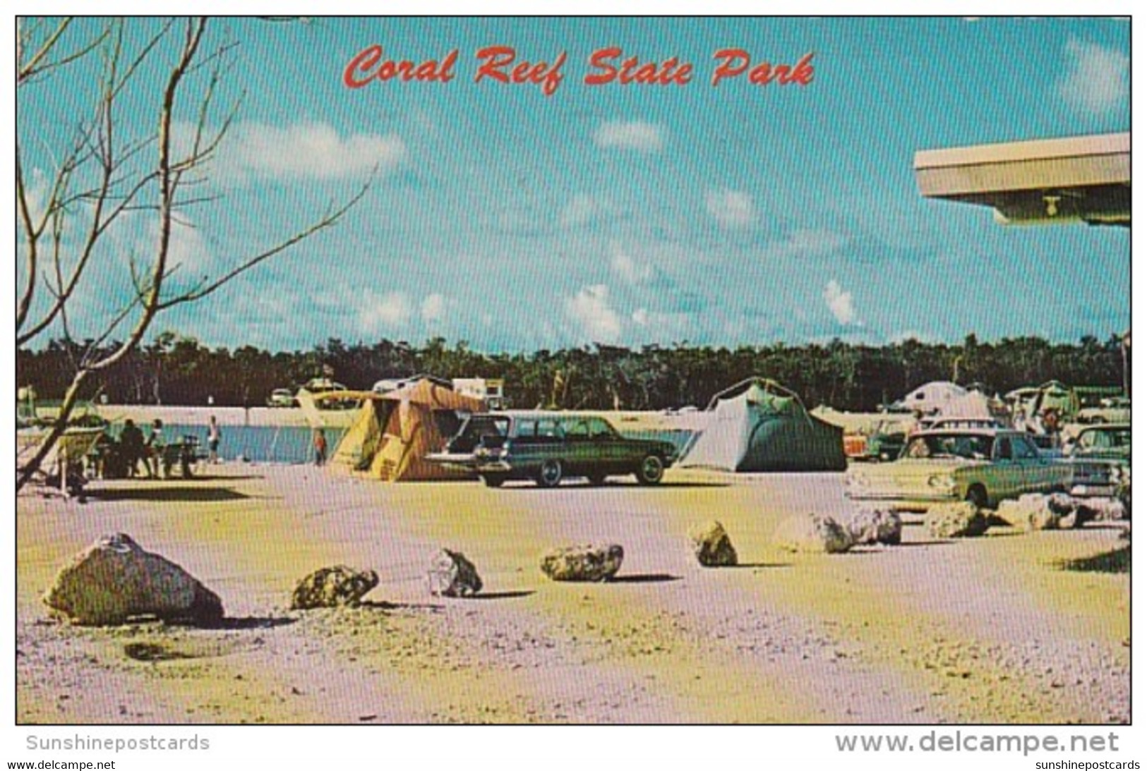 Florida Key Largo John Pennekamp Coral Reef State Park 1965 - Key West & The Keys