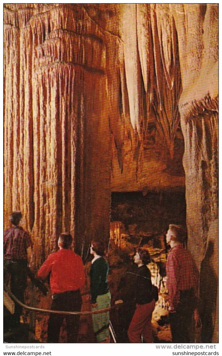 Kentucky Mammoth Cave National Park Frozen Niagara In Mammoth Cave - Mammoth Cave