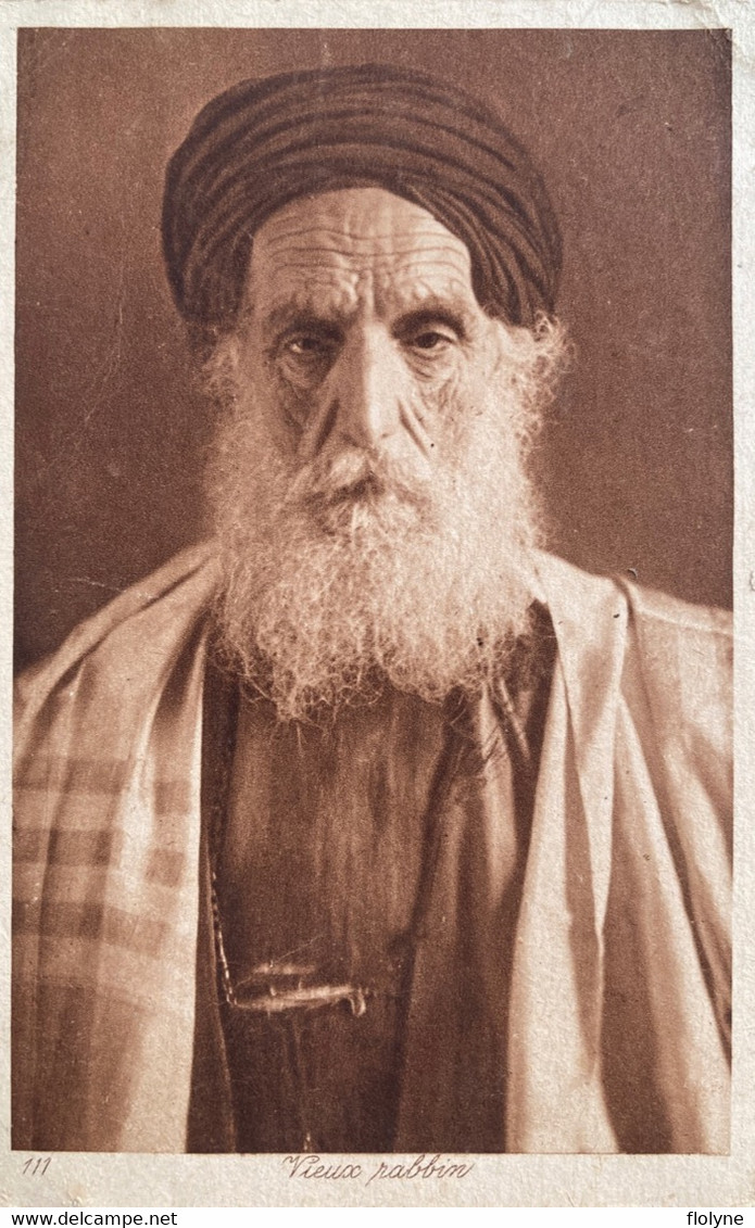 Judaïsme - Judaïca - Un Vieux Rabbin - Type Personnage - Giudaismo