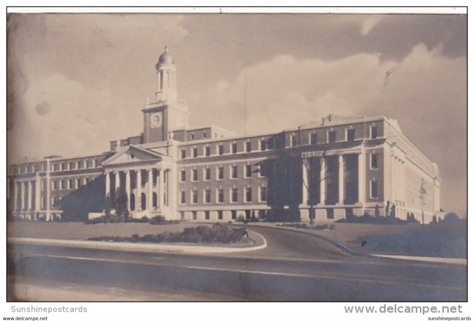 Massachusetts Springfield Home Office Building Massachusetts Mutual Life Insurance Company Real Photo - Springfield