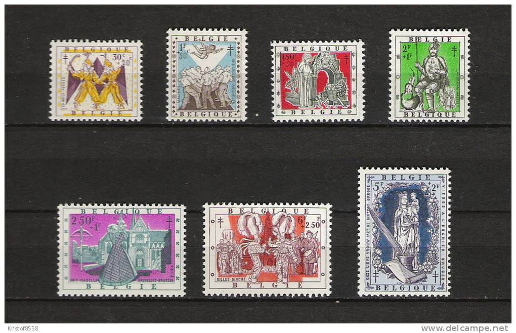 [1562] Zegels 1039 - 1045 ** Postfris - Unused Stamps