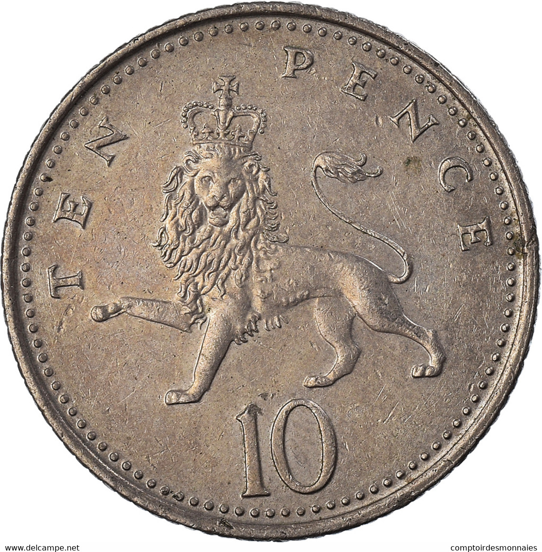 Monnaie, Grande-Bretagne, 10 Pence, 1996 - 10 Pence & 10 New Pence