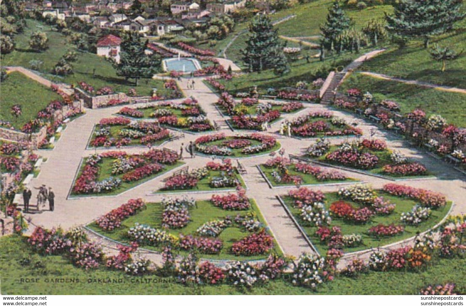 California Oakland Rose Gardens 1944 - Oakland