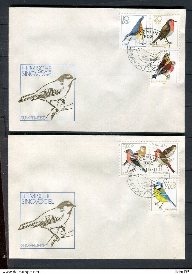 Singvoegel / 1979 / Ausgabe DDR Mi. 2388-2393 FDC (30025) - Other & Unclassified