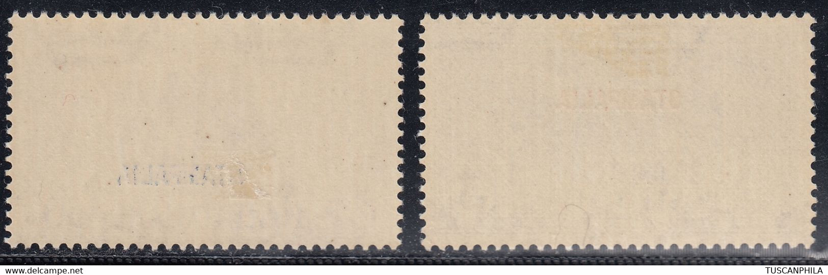 1932 2 Valori Sass. 21-23 MH* Cv 56 - Ägäis (Stampalia)