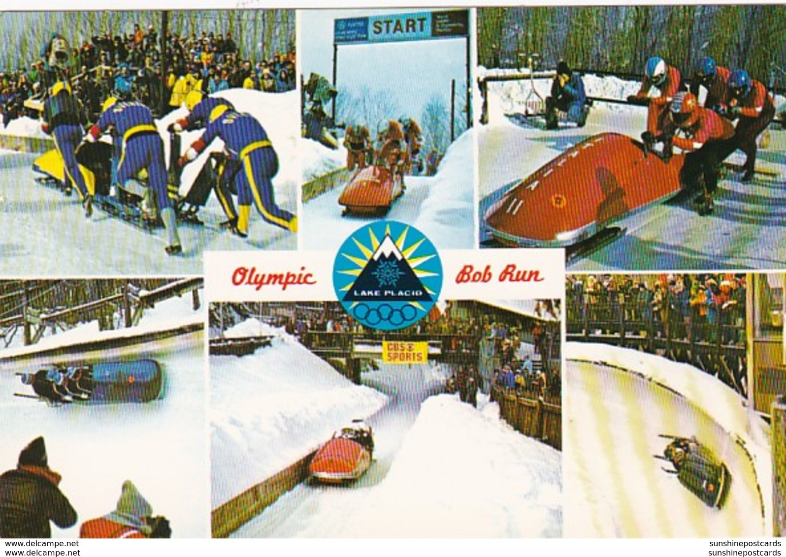 Ne York Lake Placid Olympic Bobrun Mount Van Hoevenberg - Adirondack