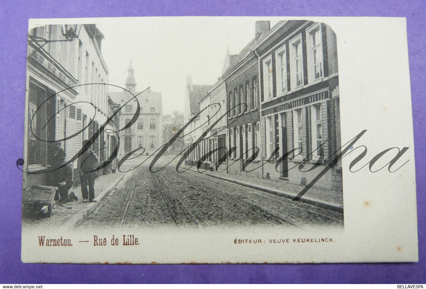 Warneton. Rue De Lille. Edit Keukelinck. - Comines-Warneton - Komen-Waasten