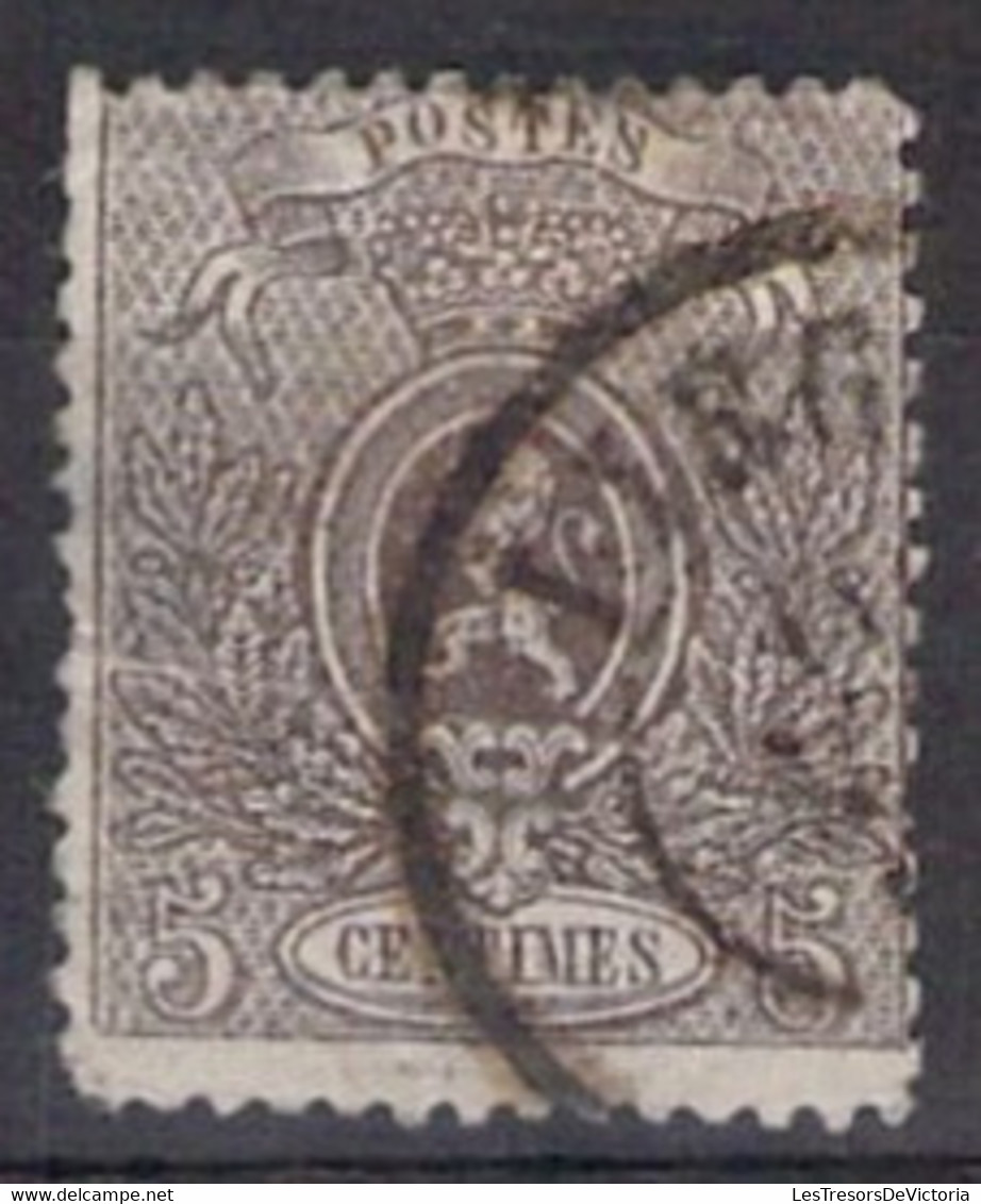 Belgique -  COB 25 Oblit  - 1866-67 - Cote 110 COB 2022 - 1866-1867 Kleine Leeuw