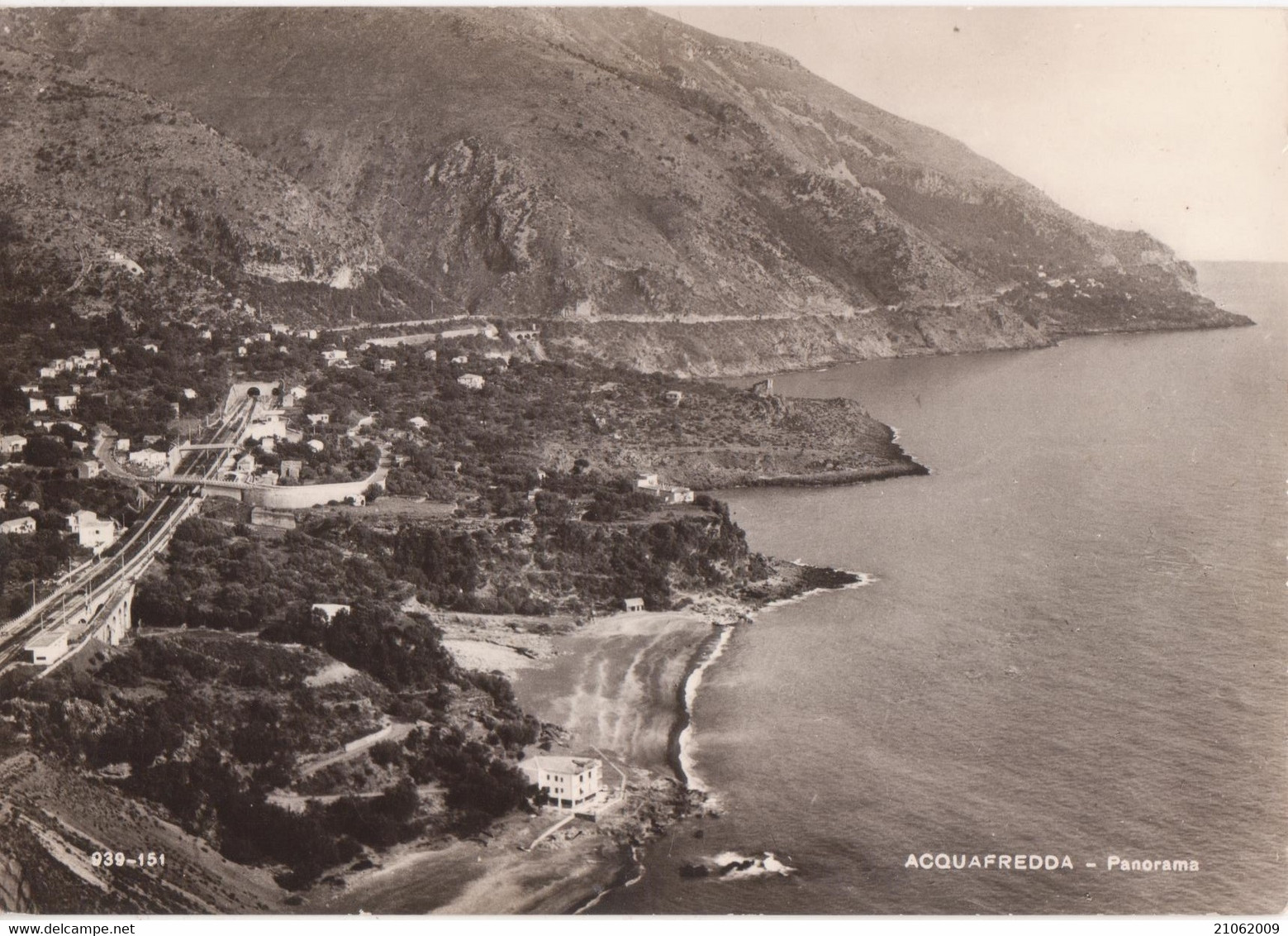 ACQUAFREDDA - LENNO - LAGO DI COMO - PANORAMA - NON VIAGGIATA - Other & Unclassified