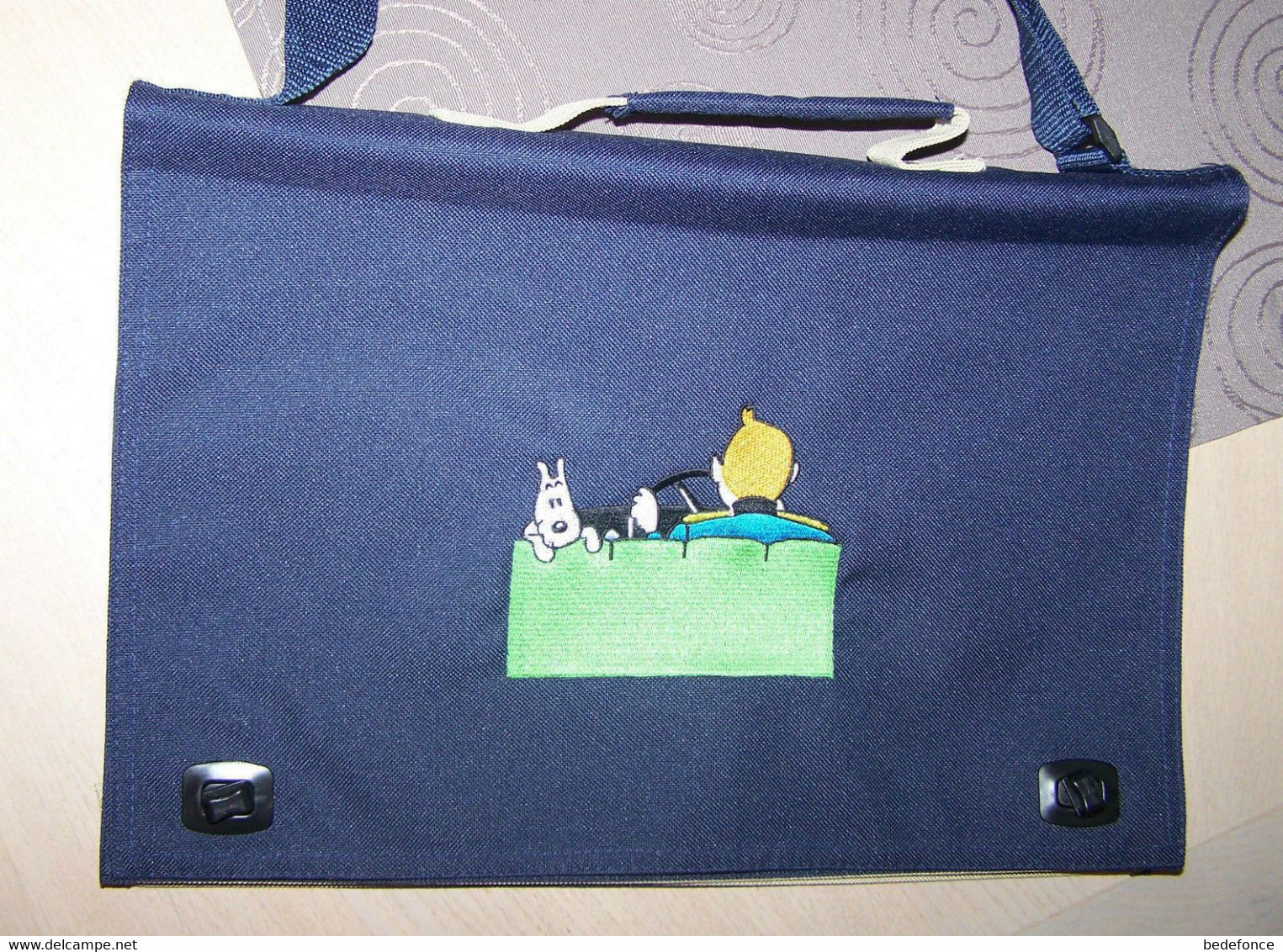 Tintin Cartable Serviette Bandoulière - Hergé - Moulinsart - Costumi