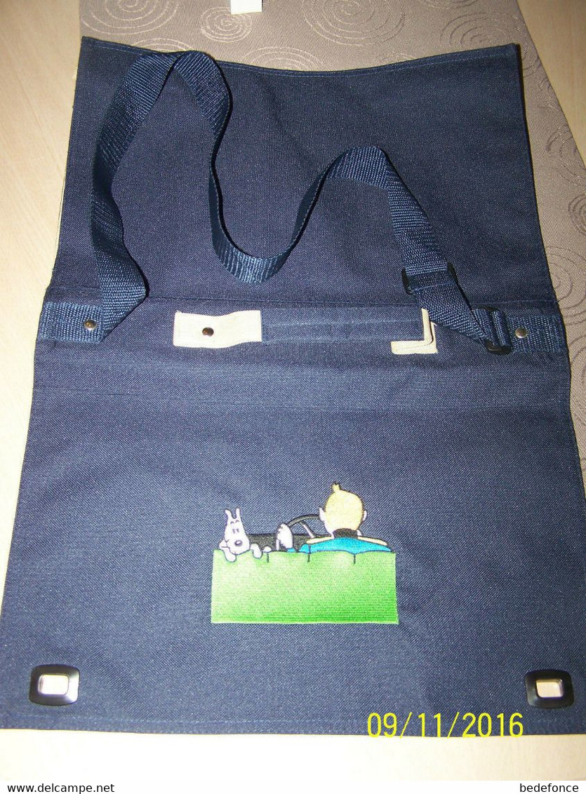 Tintin Cartable Serviette Bandoulière - Hergé - Moulinsart - Kleidung