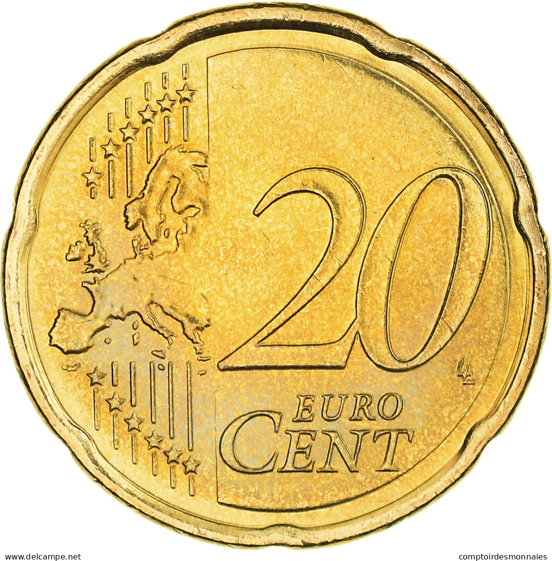 Chypre, 20 Euro Cent, 2012, SPL+, Laiton, KM:82 - Chypre