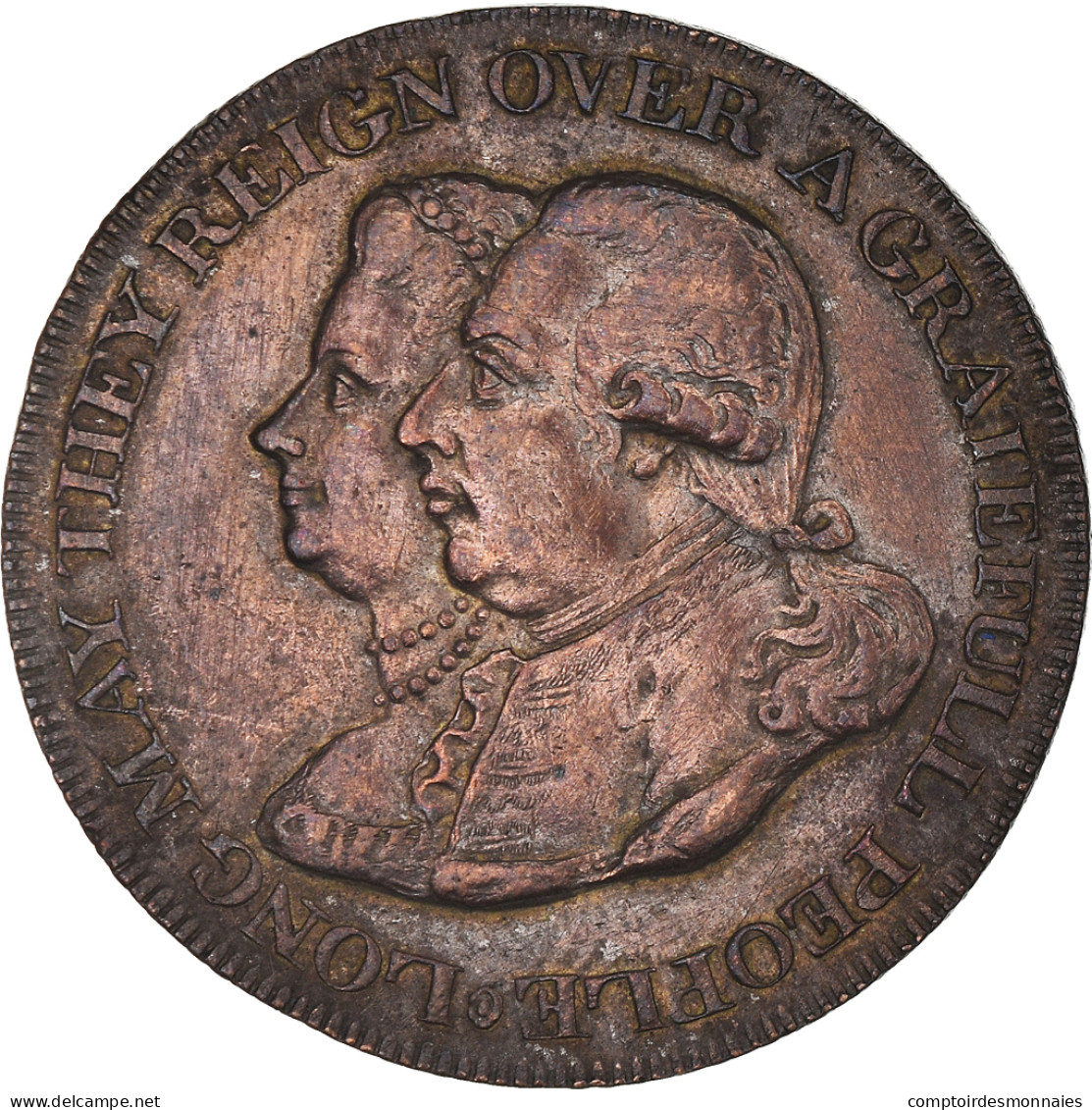 Monnaie, Grande-Bretagne, Middlesex, Charlotte And George III, National Series - Andere & Zonder Classificatie