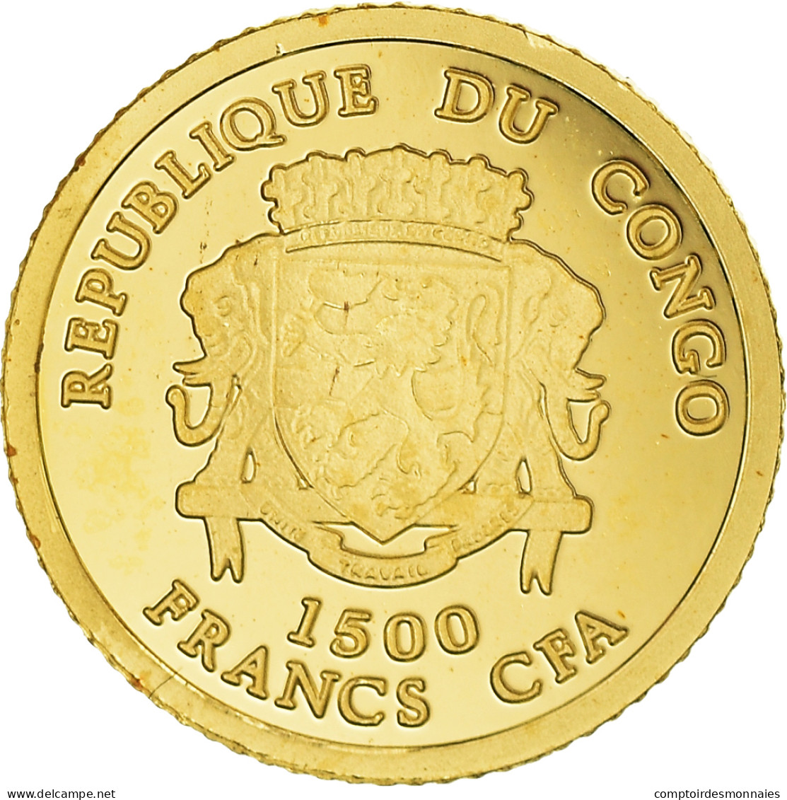 Monnaie, République Démocratique Du Congo, Napoléon Bonaparte, 1500 Francs - Congo (Democratische Republiek 1998)