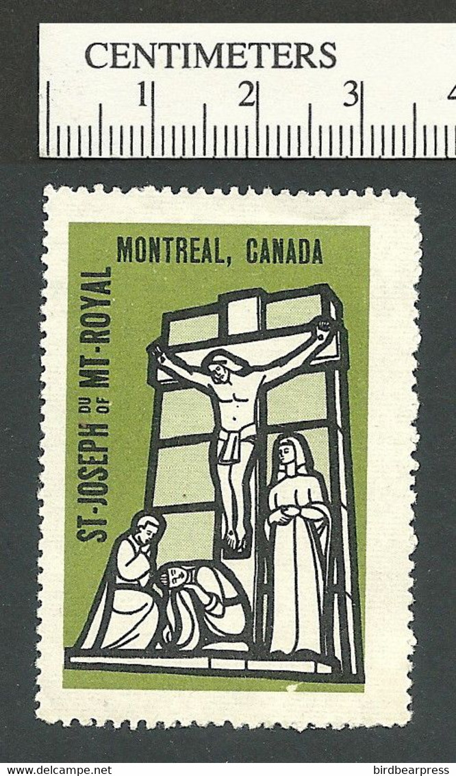 B68-89 CANADA Quebec Montreal Oratoire St Joseph MNH 16 - Vignette Locali E Private