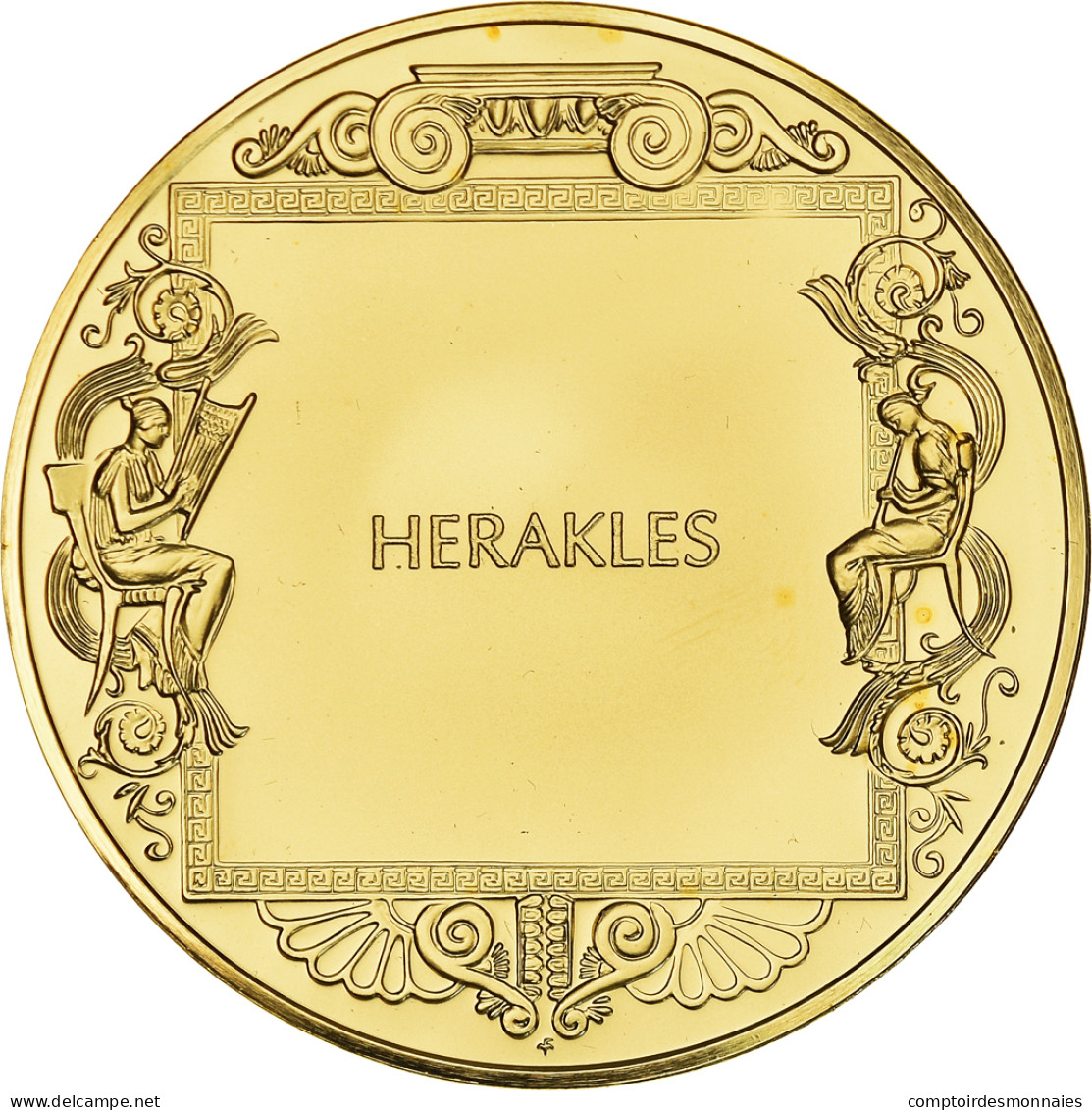 États-Unis, Médaille, The Art Treasures Of Ancient Greece, Herakles, 1980 - Otros & Sin Clasificación