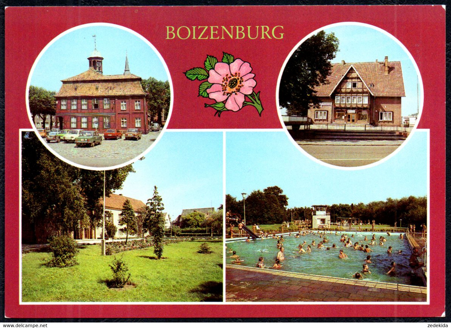 F7239 - Boizenburg - Freibad Konsum Gaststätte Kulturhaus - Bild Und Heimat Reichenbach - Boizenburg