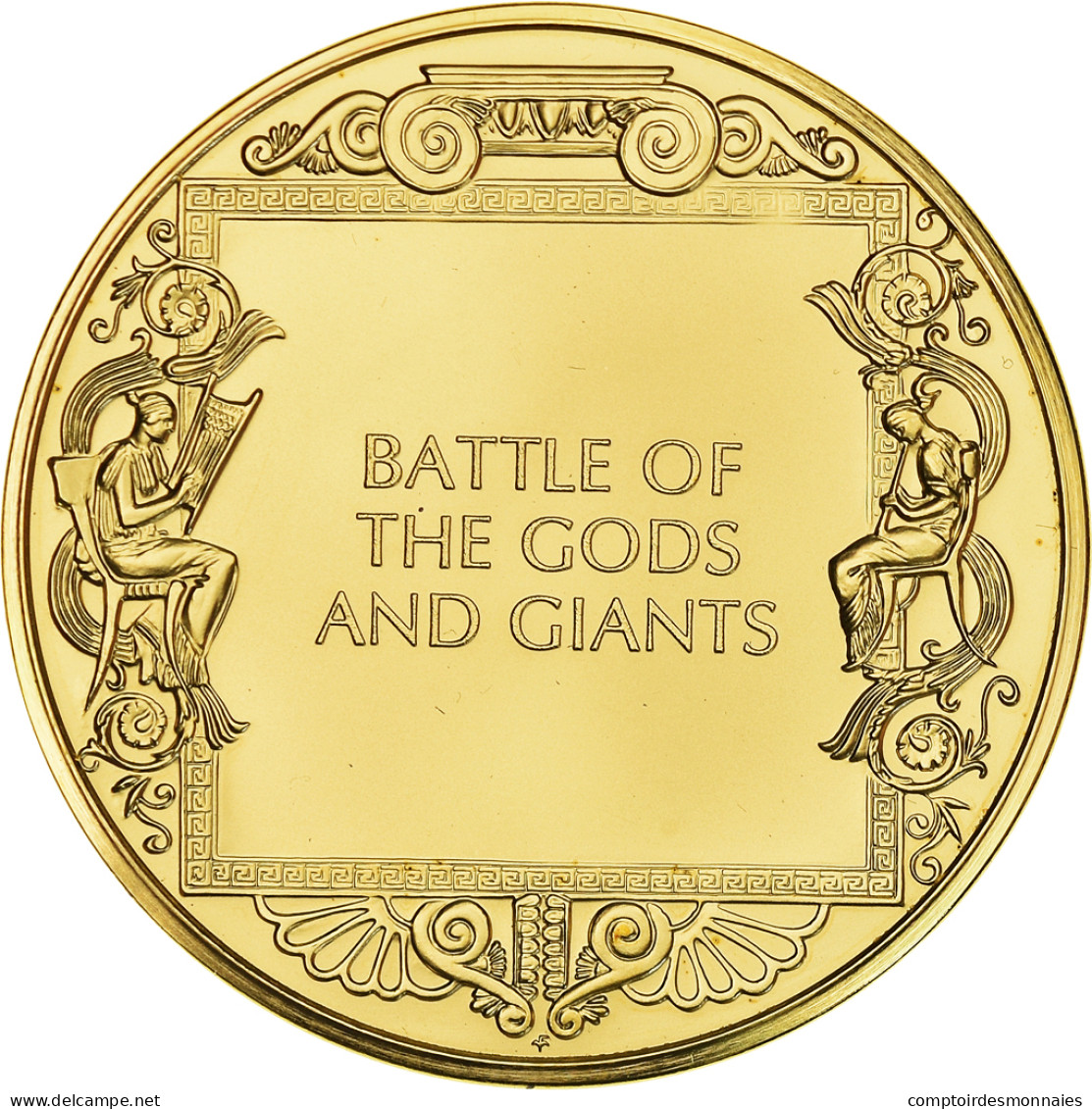 États-Unis, Médaille, The Art Treasures Of Ancient Greece, Battle Of The Gods - Other & Unclassified