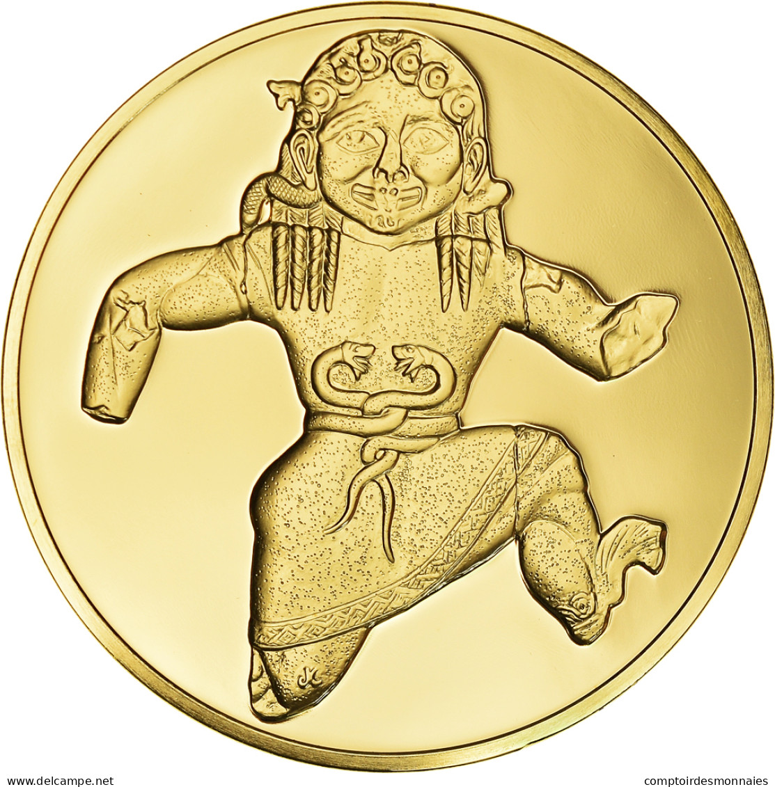 États-Unis, Médaille, The Art Treasures Of Ancient Greece, Medusa, 1980 - Sonstige & Ohne Zuordnung