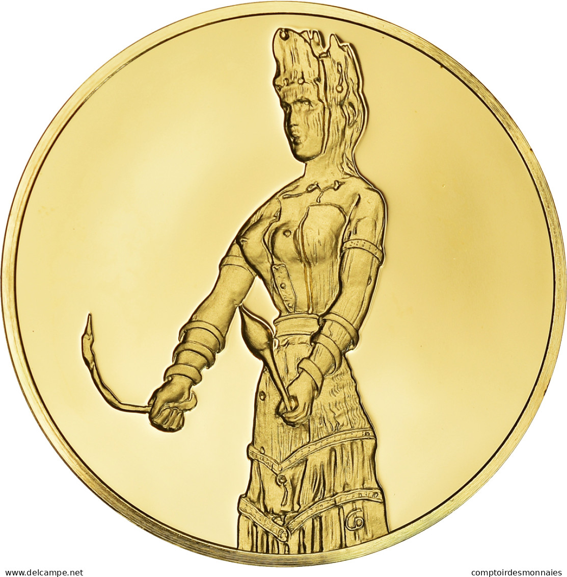 États-Unis, Médaille, The Art Treasures Of Ancient Greece, Snake Goddess - Otros & Sin Clasificación